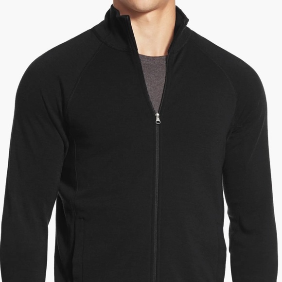 Ibex Northwest Full-Zip Merino Wool Sweater - Black - XXL